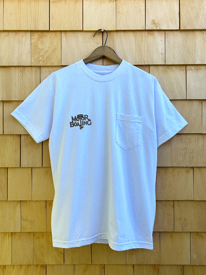 MotorBoating Pocket Tee - White