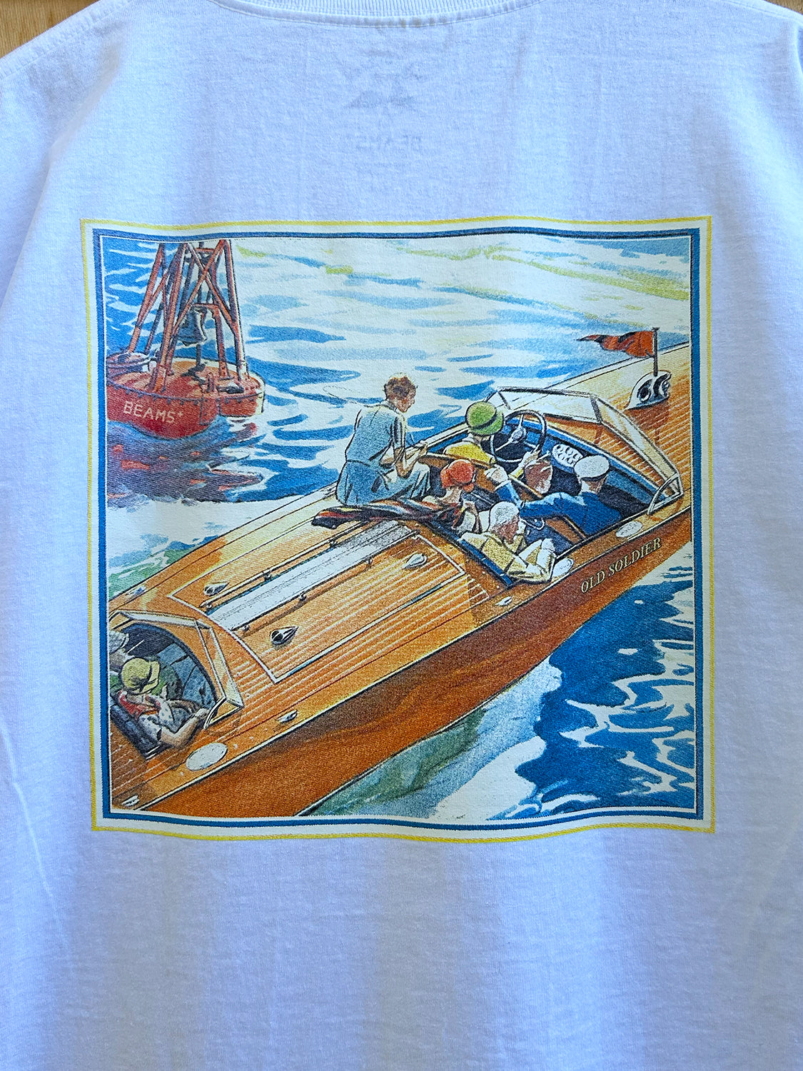 MotorBoating Pocket Tee - White