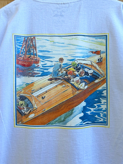 MotorBoating Pocket Tee - White
