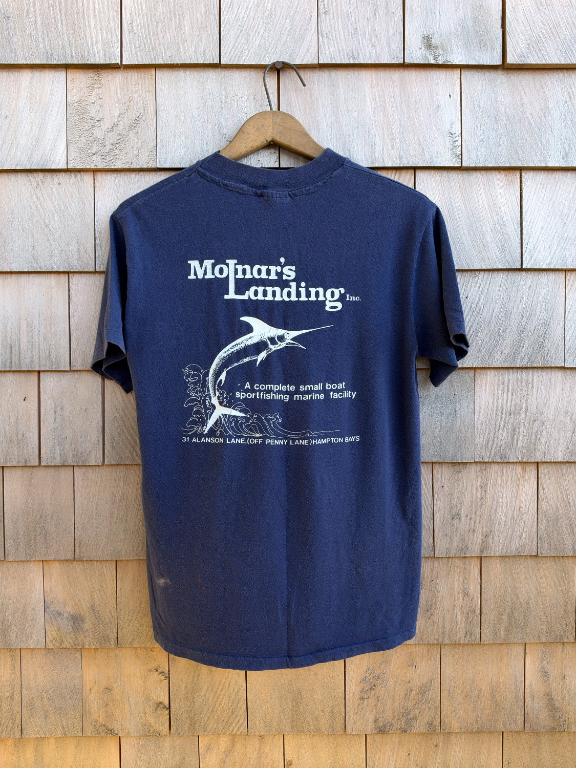 Molnar's Landing Sportfishing Tee - 1980s