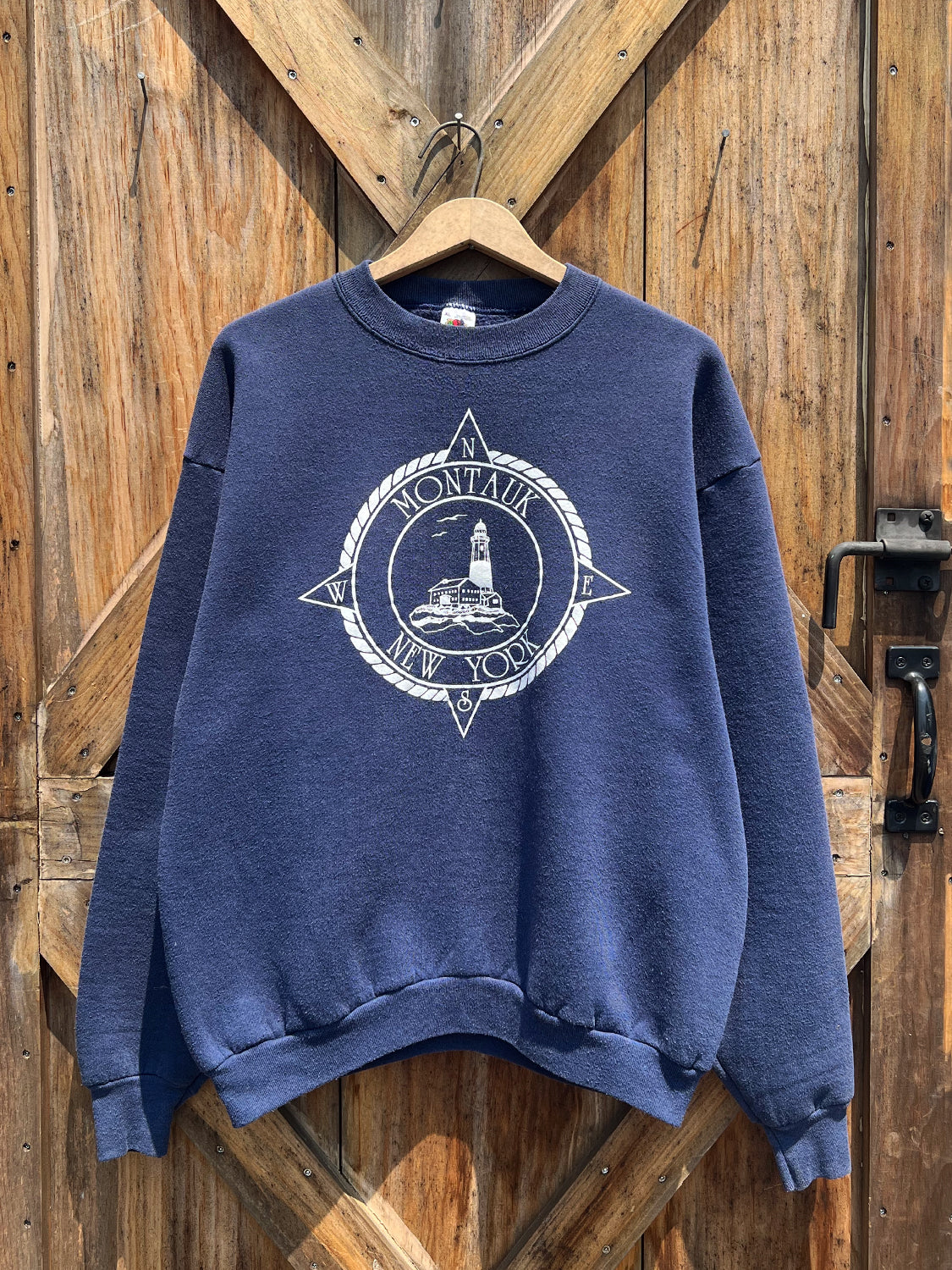 Montauk Compass Crewneck - 1990s