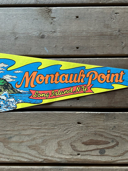Montauk Point Pennant - 1970s
