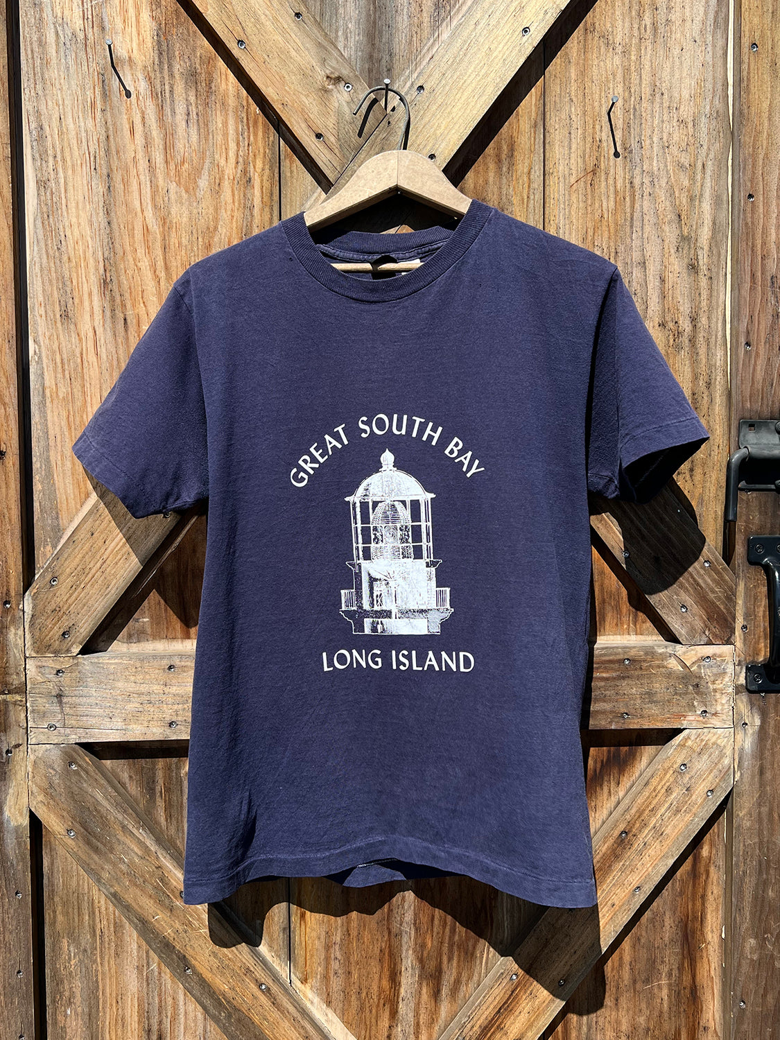 Light Keeper's Tee - Upcycled - Navy 9 - Medium