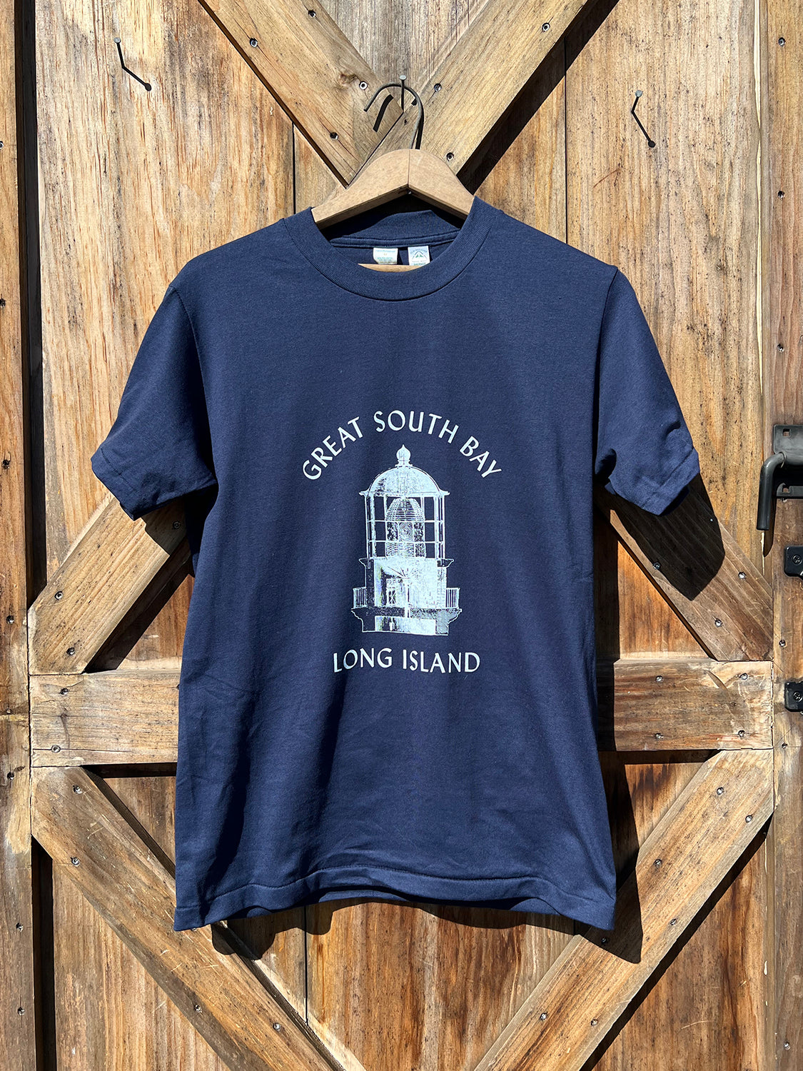 Light Keeper's Tee - Upcycled - Navy 6 - Medium