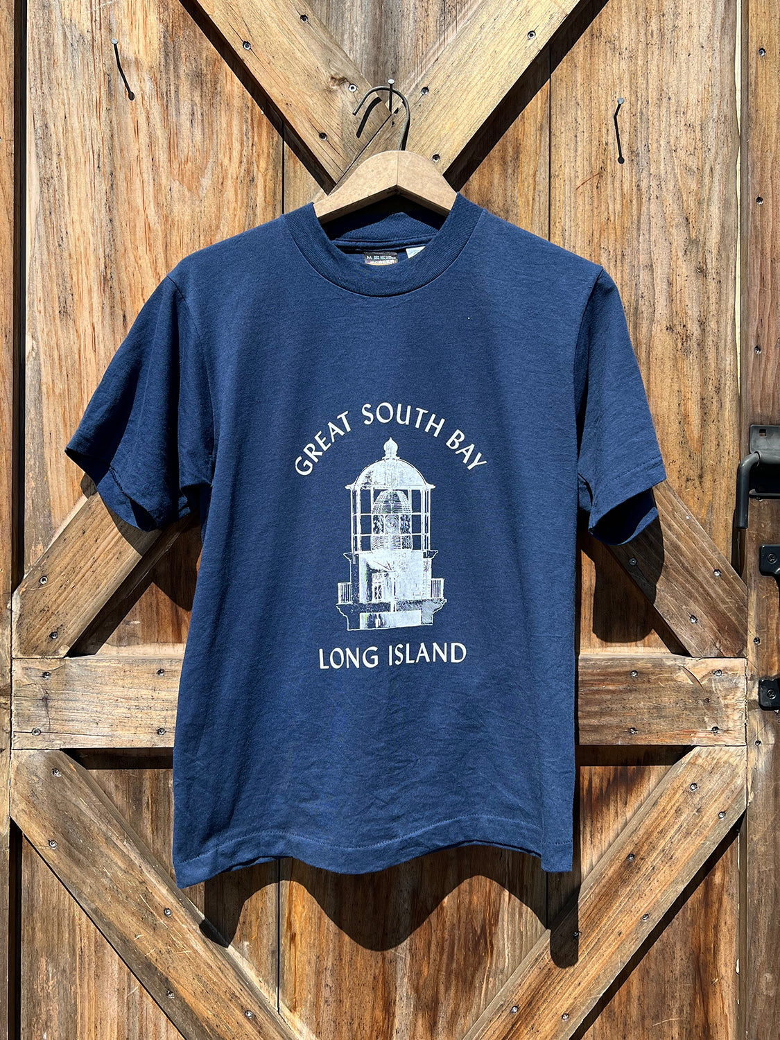 Light Keeper's Tee - Upcycled - Navy 7 - Small/Medium