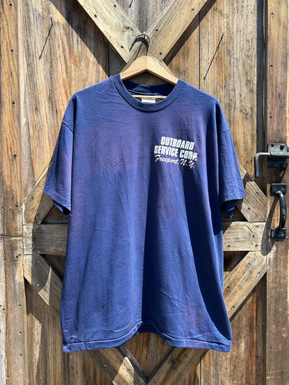 Outboard Service Corp Tee - 2000s