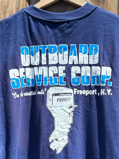 Outboard Service Corp Tee - 2000s