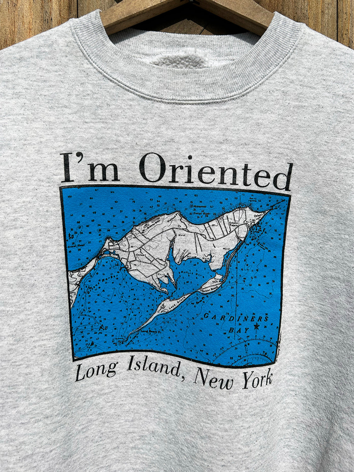 Orient Point, Long Island Crewneck - 1990s