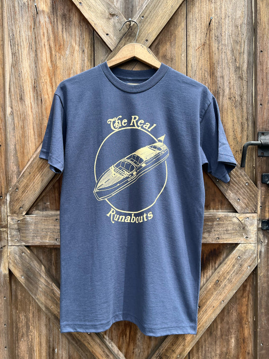 Real Runabouts Tee - Marine Blue