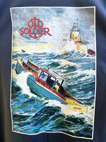 Squall Tee - Marine Blue