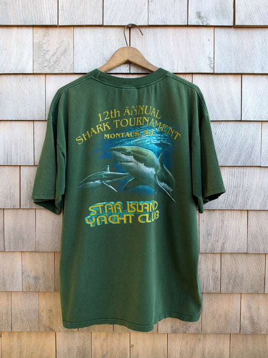 Star Island 12th Annual Shark Tournament Tee - 1998