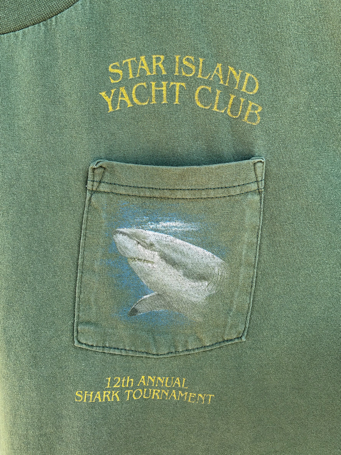 Star Island 12th Annual Shark Tournament Tee - 1998