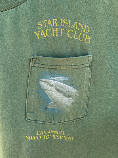 Star Island 12th Annual Shark Tournament Tee - 1998