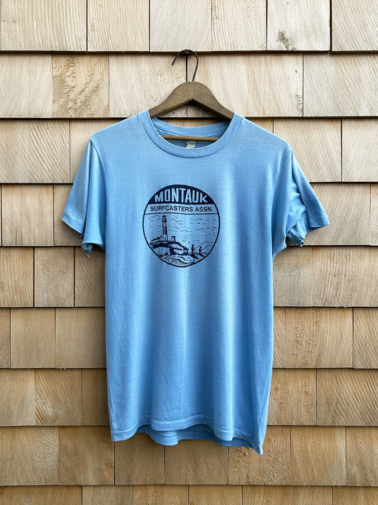 Montauk Surfcasters Association Tee - 1980s