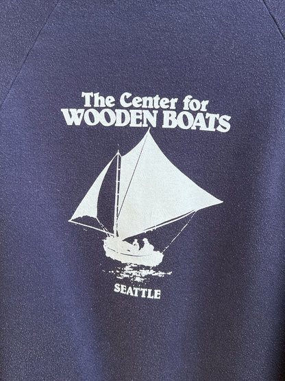 Center for Wooden Boats Crewneck - 1980s