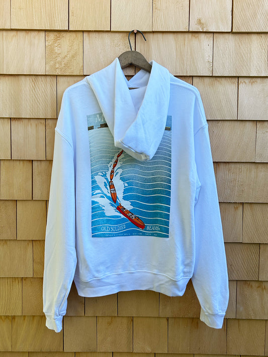 Motor Boat Show Hoodie - White