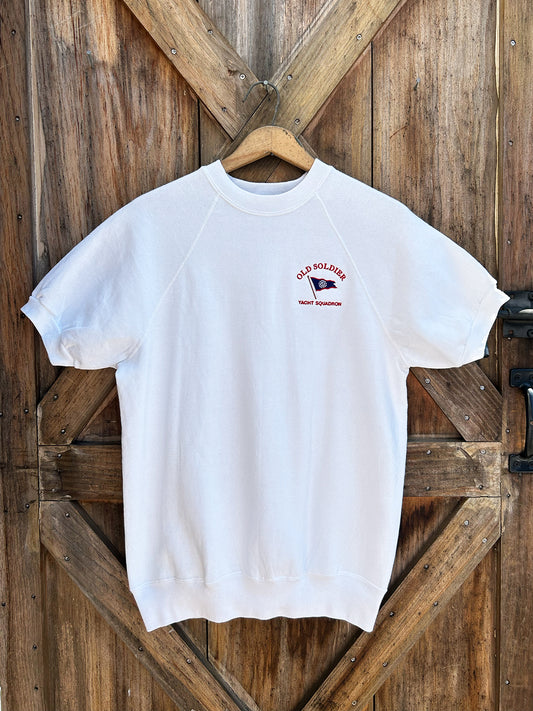 Yacht Squadron Crew - White - Short Sleeve