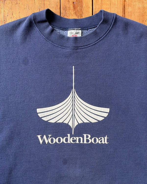 WoodenBoat Crewneck - 1990s – OLD SOLDIER